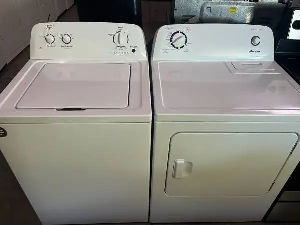 Amana washer dryer set