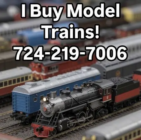 I BUY MODEL TRAINS - All kinds!