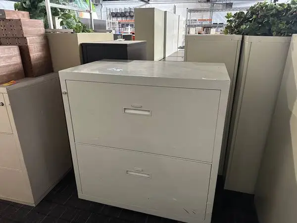 2Dr 39Wx24Dx38 1/2H lateral fireproof file cabinet