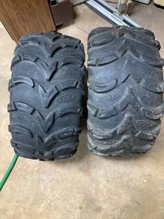 ATV tires ITP 24 X 10 X 11  2 tires for $60.00