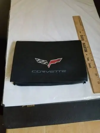 Corvette  Owners Manual Portfolio Case