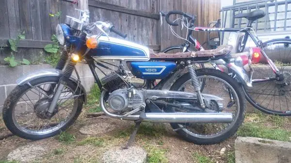 Vintage 1972 yamaha LS 100