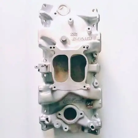Edelbrock Performer dual plane aluminum intake manifold