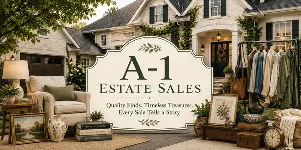 One House. A Thousand Finds. by A-1 Estate Sales, LLC
