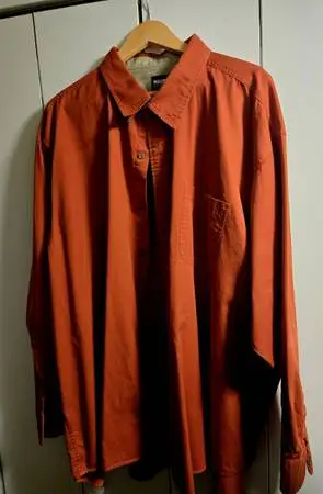 Redhead Mens Longsleeve Dress Shirt 4XL Regular