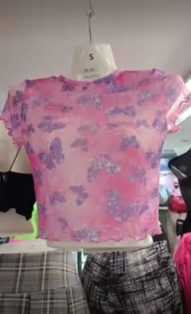 Pink 🩷 & Purple 💜 Butterfly 🦋 Top