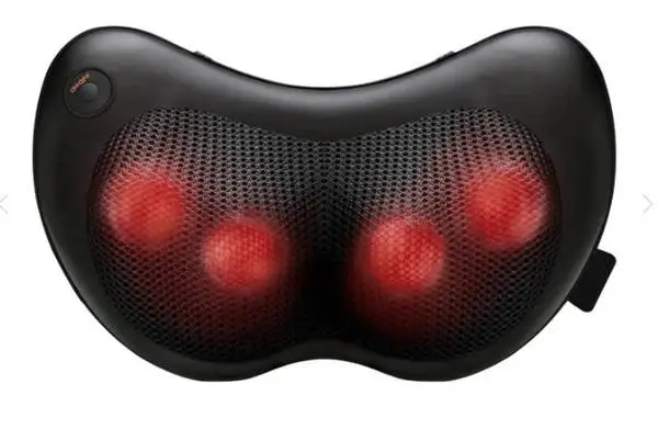 Naipo Neck and Back Massager Massage Pillow Deep Shiatsu Kneading NEW