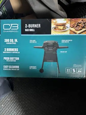 Gas Grill 2 burner NEW IN BOX