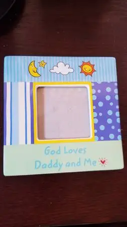 Cute Picture Frame for Dad Like New