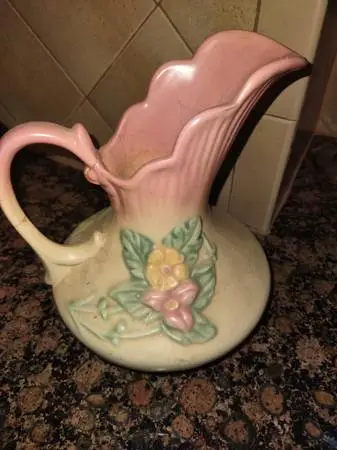 Vintage Hull Art Pottery Ewer Pitcher