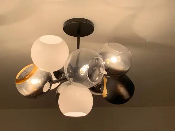 Custom Sputnik Light Fixture