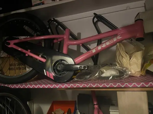 20” wheel Pink Trek
