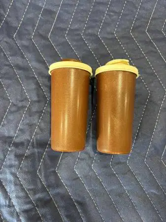 Vintage Tupperware Salt and Pepper Shakers