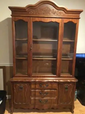 Antique china cabinet