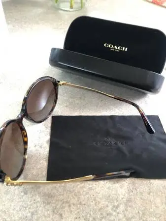 Coach Sunglasses - tortoise shell