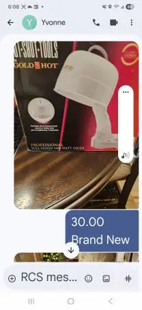 Gold N Hot Full Hood Hair Dryer