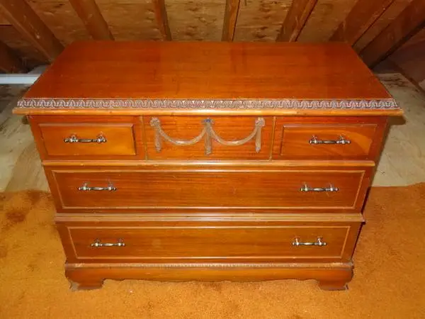 Edward Roos Vintage Sweetheart Cedar Chest