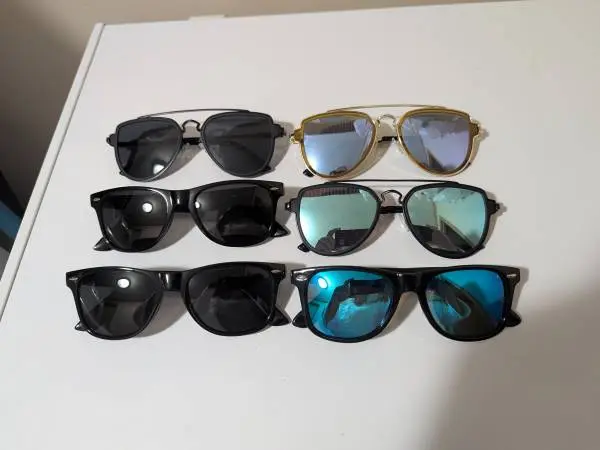 6 pairs of Sunglasses