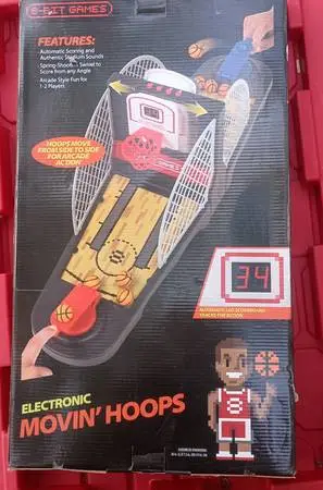 Rec-Tek Electronic Movin Hoops Game
