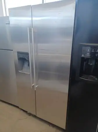 GE Side by side refrigerator stainless steel