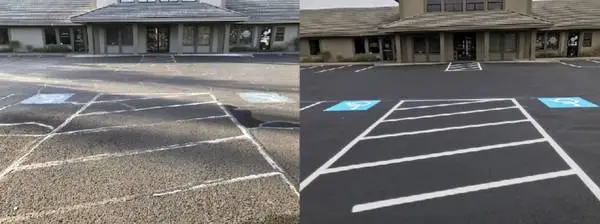 Thompsons seal coat driveway and black top and repairs we fix
