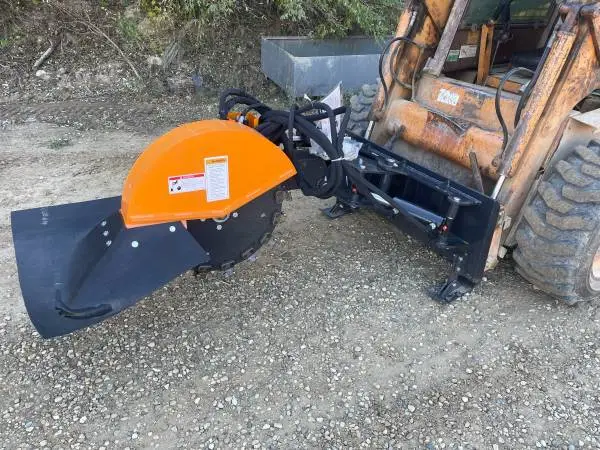 Skid steer stump grinder