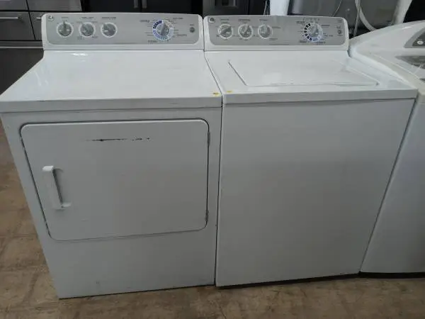 ★GE top load washer and dryer set