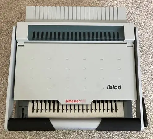 IBICO ibiMaster400 Multifunction Punch & Bind Machine