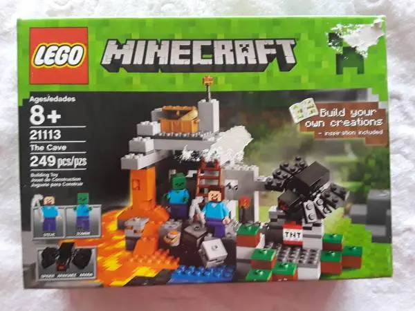 LEGO the CAVE #21113. 249 pcs. Retired.. BNIB-SEALED.