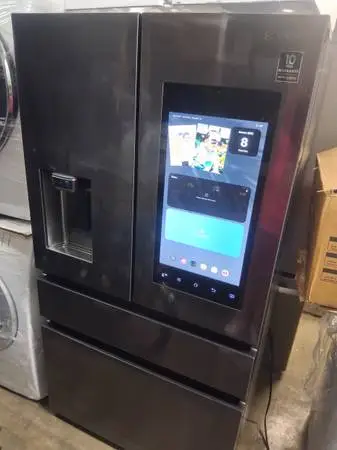 Samsung family hub black stainless steel counter depth 36w