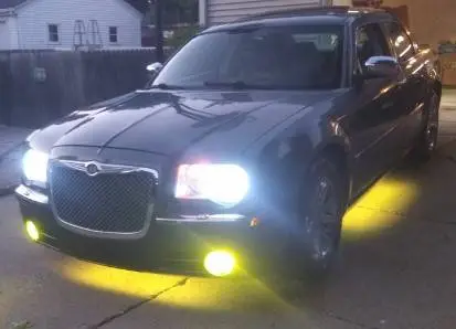 Underbody Yellow Ground Effects Neon 4 Tube Lights
