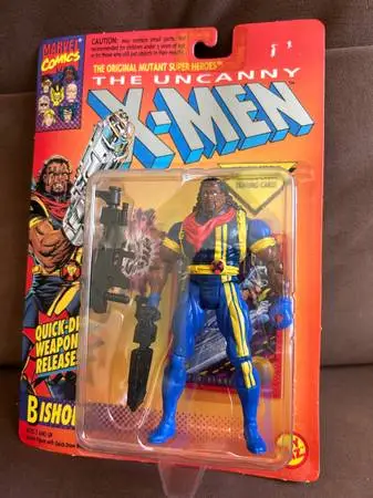 Vintage 1993 Toy Biz Marvel The Uncanny X-Men Bishop action figure,