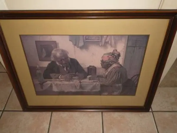 A Penny Short- Large Framed Litho Print by Harry Roseland-Now Here