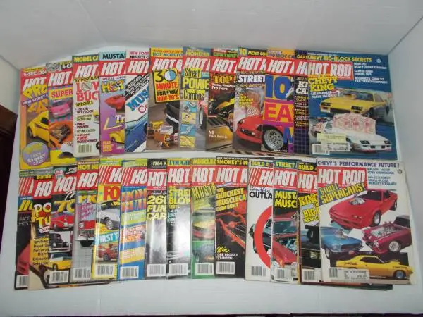 Hot Rod magazines dates 1980s  #2