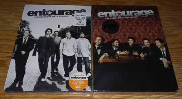 New Entourage Dvd Tv Show Series Seasons 5 & 6