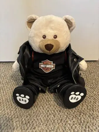 Harley Davidson Teddy Bears/Outfits/Raging Monkey