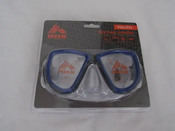 New Youth Blue/Black Swim Diving Mask, RBX