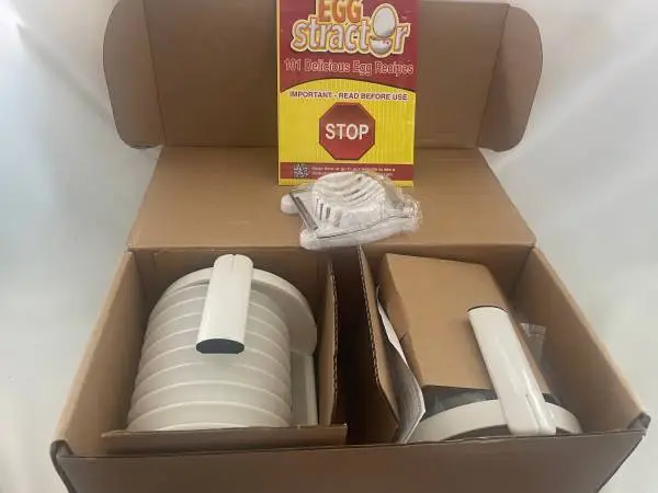 Eggstracter - As Seen On TV = With 101 Delicious Egg Receipes