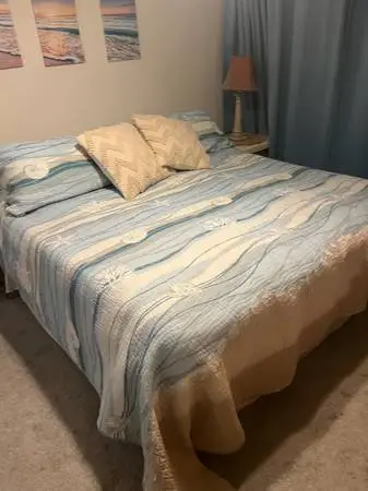King bedroom set with dresser mirror nightstands and bed
