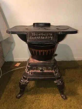 Cast Iron Stove, antique