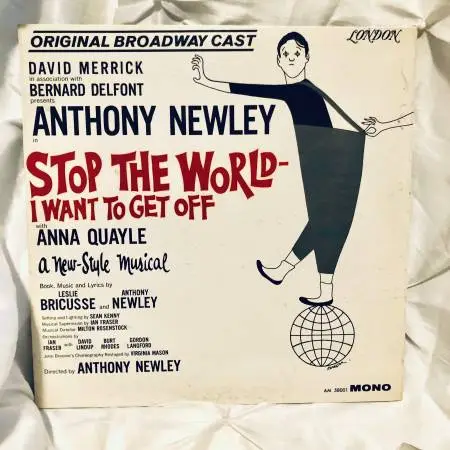 1962 UK LP Anthony Newley – Stop The World - I Want To Get Off