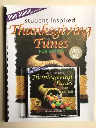 CD and Book - Thanksgiving Tunes Play Along! Vol. 2