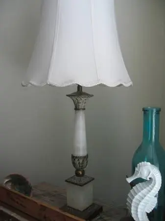 Genuine Stone Tall LAMP