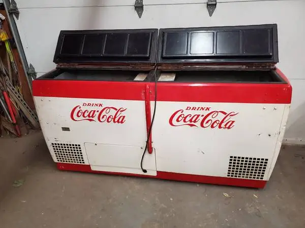 Coca Cola cooler machine