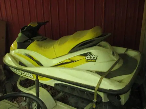 SeaDoo GTI 4-Tec 3 Seater With Trailer PWC Jetski