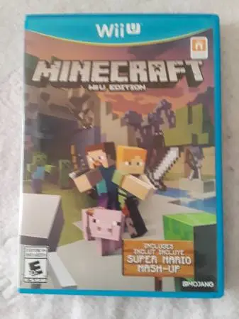 Wii U, Minecraft. Complete and Re-Tested. Mint Condition.
