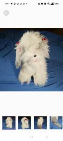 Large Shaggy Dog Stuff Animal