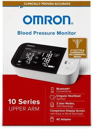 Omron 10 Series BP7450 Wireless Upper Arm Blood Pressure Monitor - NEW