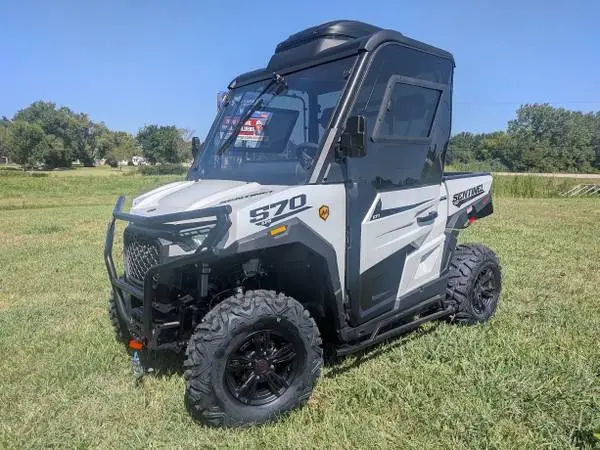 2026 New White Massimo Sentinel 570 Side by Side w/hvac system!