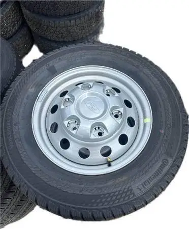 Ford Transit Van 6-Lug Wheels w/Continental Contacts 235/65/16 Tires
